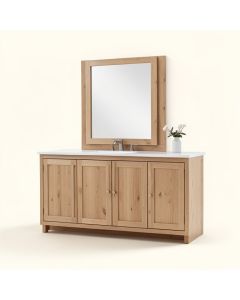 Eliason 60 '' Double Bathroom Vanity Set (synthetic illustration; no displayed measurements)