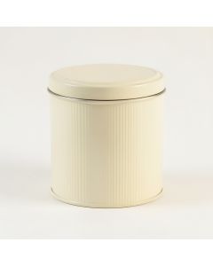 Hill Crossing Storage Canister With Lid - Cream (synthetic illustration; no displayed measurements)