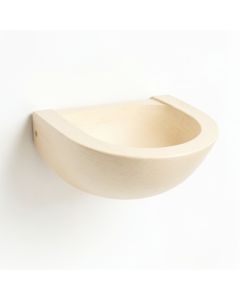 Willow Crossing Wall-Mounted Cat Perch - Cream (synthetic illustration; no displayed measurements)
