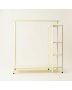 Ash Brook Empty Garment Rack - Cream (synthetic illustration; no displayed measurements)