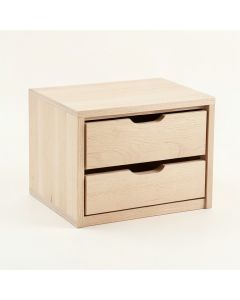 Stone Branch Small-Parts Storage Drawer Cabinet - Beige (synthetic illustration; no displayed measurements)