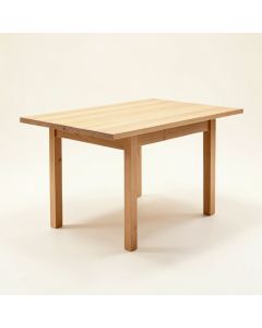 Poplar Solid Wood Dining Table (synthetic illustration; no displayed measurements)