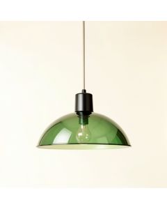 Vale Branch Pendant Light Suspended From One Plain Cable - Green (synthetic illustration; no displayed measurements)