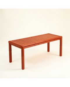 Willow Branch Indoor Bench - Terracotta (synthetic illustration; no displayed measurements)