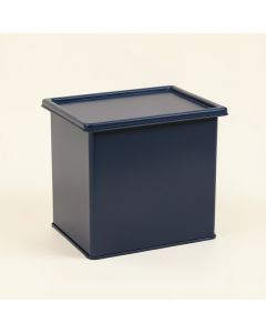 Clay Canyon Closed Outdoor Storage Box - Navy (synthetic illustration; no displayed measurements)