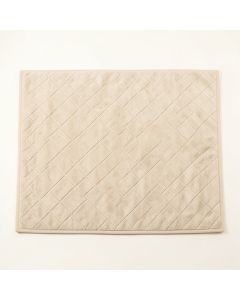 Hazel Crest Bath Mat - Beige (synthetic illustration; no displayed measurements)