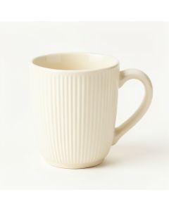 Oak Crossing Ceramic Mug - Ivory (synthetic illustration; no displayed measurements)