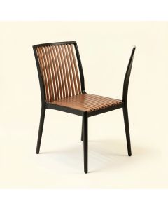 Charleen Metal Slat Back Side Chair (synthetic illustration; no displayed measurements)