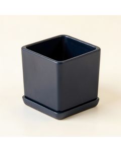 Lake Dale Empty Planter - Navy (synthetic illustration; no displayed measurements)