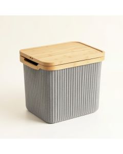 Summit Arc Laundry Hamper - Gray (synthetic illustration; no displayed measurements)