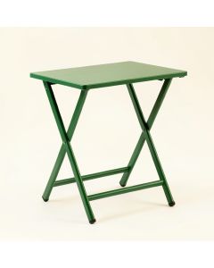 Elm Crossing Compact Balcony Table - Green (synthetic illustration; no displayed measurements)