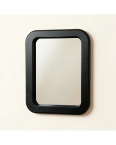 Lake Canyon Framed Wall Mirror - Black (synthetic illustration; no displayed measurements)