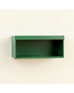Glen Branch Wall-Mounted Shelf - Green (synthetic illustration; no displayed measurements)