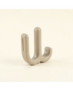 Resin Shower Curtain Hooks (synthetic illustration; no displayed measurements)