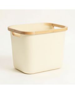 Dawn Crest Laundry Hamper - Cream (synthetic illustration; no displayed measurements)