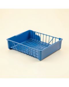 Briar Dell Empty Under-Desk Cable Tray - Blue (synthetic illustration; no displayed measurements)