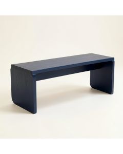 Cove Canyon Indoor Bench - Navy (synthetic illustration; no displayed measurements)