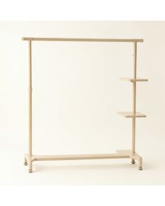 Briar Bend Empty Garment Rack - Beige (synthetic illustration; no displayed measurements)