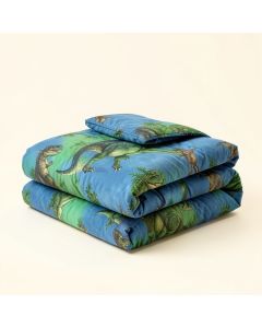 Mod Dinosaur 4 Piece Comforter Set (synthetic illustration; no displayed measurements)
