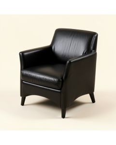 Groveland Upholstered Dining Chair In Black (synthetic illustration; no displayed measurements)