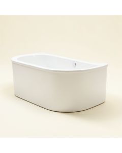 63 '' X 29 '' Freestanding Soaking Acrylic Bathtub (synthetic illustration; no displayed measurements)