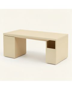 Rowan Dale Desktop Monitor Riser - Beige (synthetic illustration; no displayed measurements)