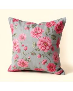 Pixley Flower Girl Mexican Art Colorful Pillow Cover (synthetic illustration; no displayed measurements)