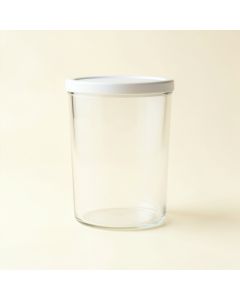 Ash Arc Storage Canister With Lid (synthetic illustration; no displayed measurements)
