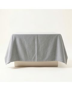 Slate Crest Flat Bed Sheet - Gray (synthetic illustration; no displayed measurements)