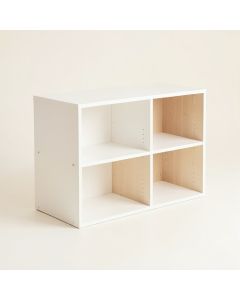 Meadow Brook Desktop Shelving Unit - White (synthetic illustration; no displayed measurements)