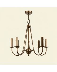 Janiyah 6-Light Candle Style Drum Chandelier (synthetic illustration; no displayed measurements)