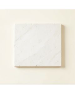 Elm Bend Uninstalled Square Decorative Tile - White (synthetic illustration; no displayed measurements)