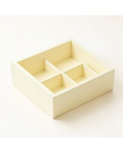 Juniper Bridge Empty Pantry Drawer Organizer Insert - Ivory (synthetic illustration; no displayed measurements)