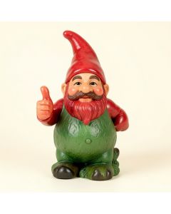 Gnomes Of Toad Hollow Rumple The Garden Gnome Thumbs Up Statue (synthetic illustration; no displayed measurements)