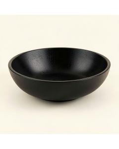 Cedar Crest Dining Bowl - Black (synthetic illustration; no displayed measurements)