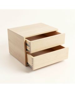 Birch Canyon Under-Desk Drawer Unit - Beige (synthetic illustration; no displayed measurements)