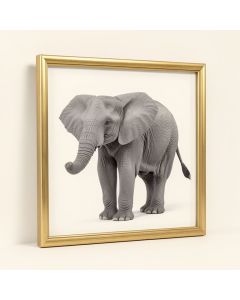 Elephant In The Room Framed Art (synthetic illustration; no displayed measurements)