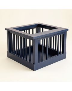 Glen Bluff Empty Furniture-Style Pet Crate - Navy (synthetic illustration; no displayed measurements)