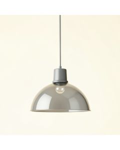 Laurel Canyon Pendant Light Suspended From One Plain Cable - Gray (synthetic illustration; no displayed measurements)