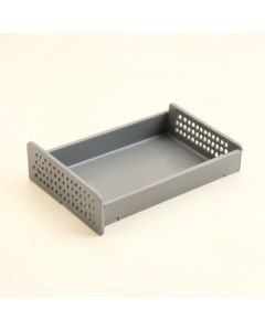 Briar Dale Empty Under-Desk Cable Tray - Gray (synthetic illustration; no displayed measurements)
