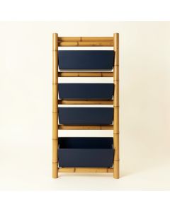 Ash Bend Empty Vertical Garden Frame - Navy (synthetic illustration; no displayed measurements)