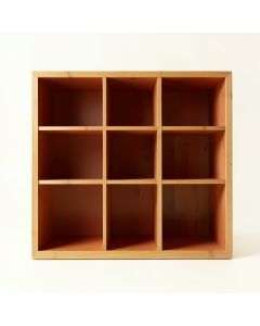 Brook Bend Empty Mug-Storage Cabinet Insert - Terracotta (synthetic illustration; no displayed measurements)