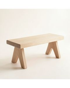 Moss Field Indoor Bench - Beige (synthetic illustration; no displayed measurements)