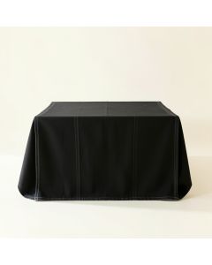 Lake Dale Flat Bed Sheet - Black (synthetic illustration; no displayed measurements)