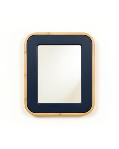 Alder Brook Framed Wall Mirror - Navy (synthetic illustration; no displayed measurements)