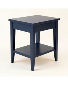 Aspen Field Side Table - Navy (synthetic illustration; no displayed measurements)