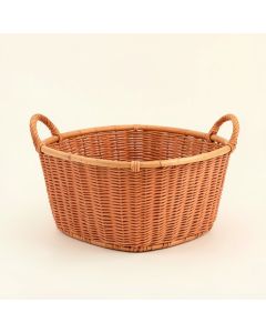 Cliff Branch Empty Storage Basket - Terracotta (synthetic illustration; no displayed measurements)