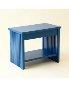 Stone Branch Small Writing Desk - Blue (synthetic illustration; no displayed measurements)