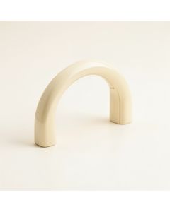 Hazel Bluff Cabinet Handle Without Packaging - Ivory (synthetic illustration; no displayed measurements)