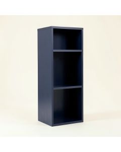 Ridge Dale Narrow Cubby Tower - Navy (synthetic illustration; no displayed measurements)
